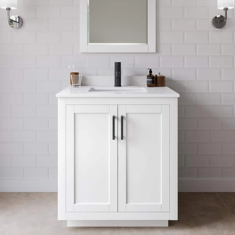 White Bathroom Vanities: Top Brands & Stylish Designs | Shop Now!